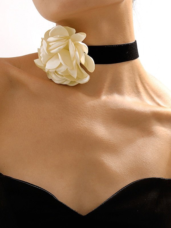 Collar Flocado Rosa-1